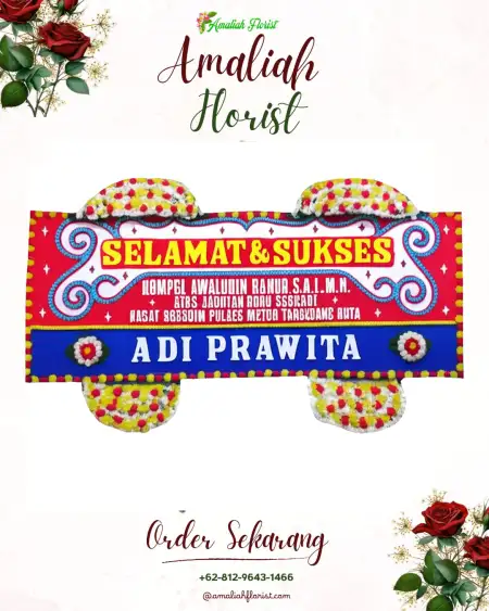 Papan Bunga Ucapan Selamat Bulumanis Lor